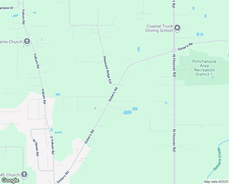 map of restaurants, bars, coffee shops, grocery stores, and more near 18026 Sister's Road in Ponchatoula