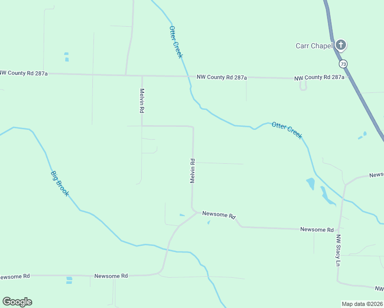 map of restaurants, bars, coffee shops, grocery stores, and more near 18149 Melvin Road in Clarksville