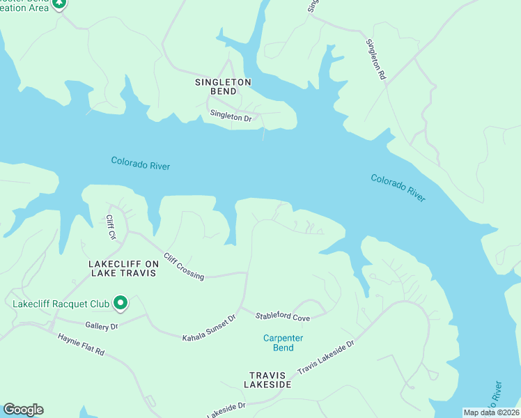 map of restaurants, bars, coffee shops, grocery stores, and more near 3200 Kahala Sunset Drive in Spicewood