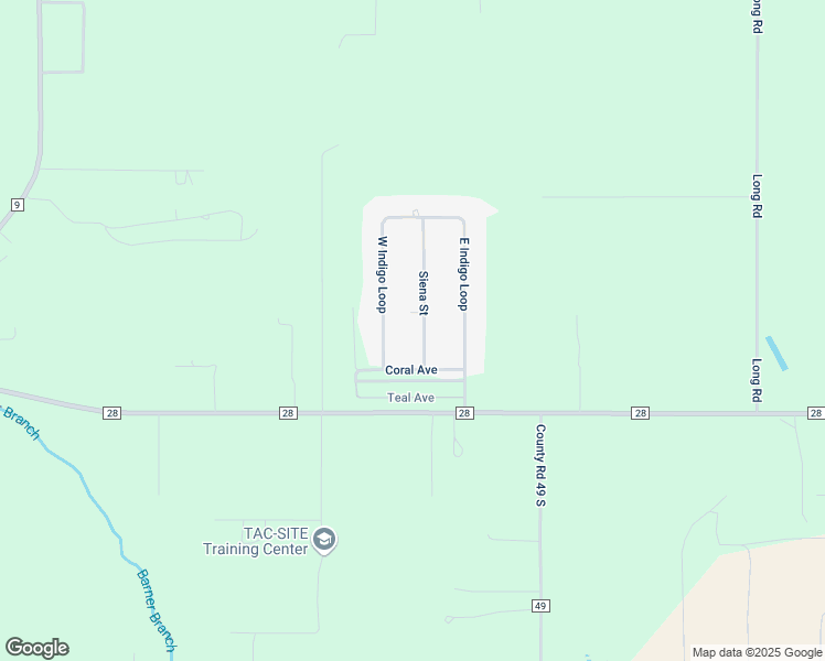 map of restaurants, bars, coffee shops, grocery stores, and more near 16151 Siena Street in Summerdale