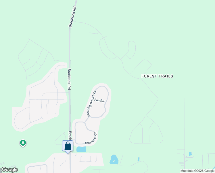 map of restaurants, bars, coffee shops, grocery stores, and more near 12552 Weeping Branch Circle in Jacksonville