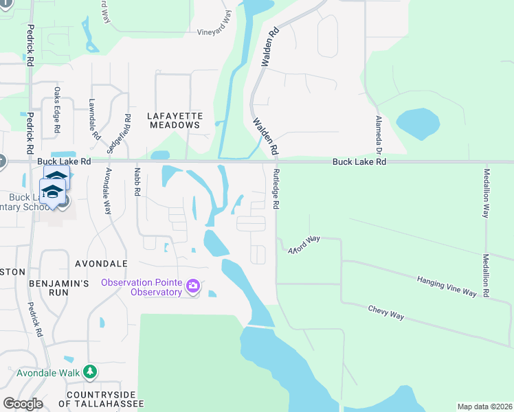 map of restaurants, bars, coffee shops, grocery stores, and more near 181 Pitkin Terrace in Tallahassee
