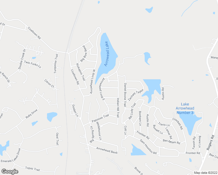 map of restaurants, bars, coffee shops, grocery stores, and more near 2973 Commanche in Willis