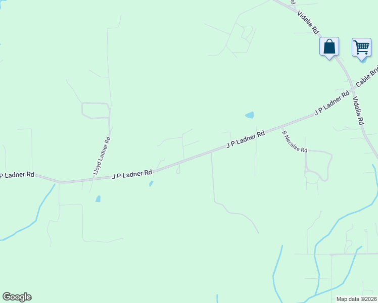 map of restaurants, bars, coffee shops, grocery stores, and more near 28216 J P Ladner Road in Pass Christian