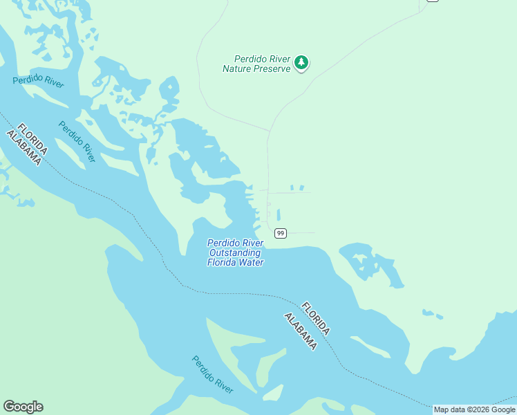 map of restaurants, bars, coffee shops, grocery stores, and more near 5925 Hurst Hammock Road in Pensacola
