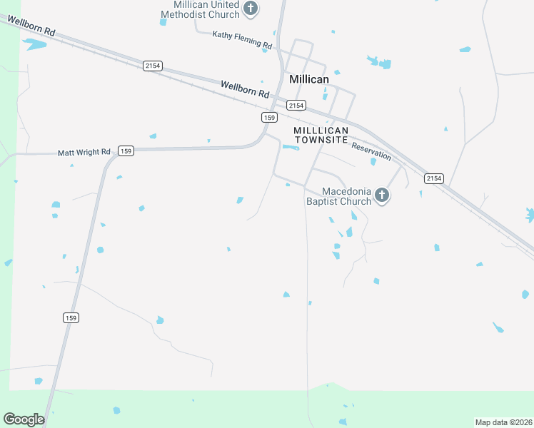 map of restaurants, bars, coffee shops, grocery stores, and more near 22500 Millican Cutoff in Navasota