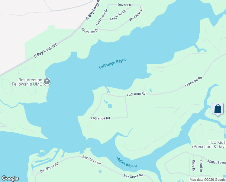 map of restaurants, bars, coffee shops, grocery stores, and more near 1226 Lagrange Road in Freeport