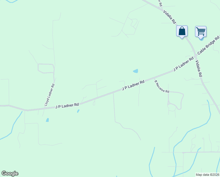 map of restaurants, bars, coffee shops, grocery stores, and more near 28216 J P Ladner Road in Pass Christian