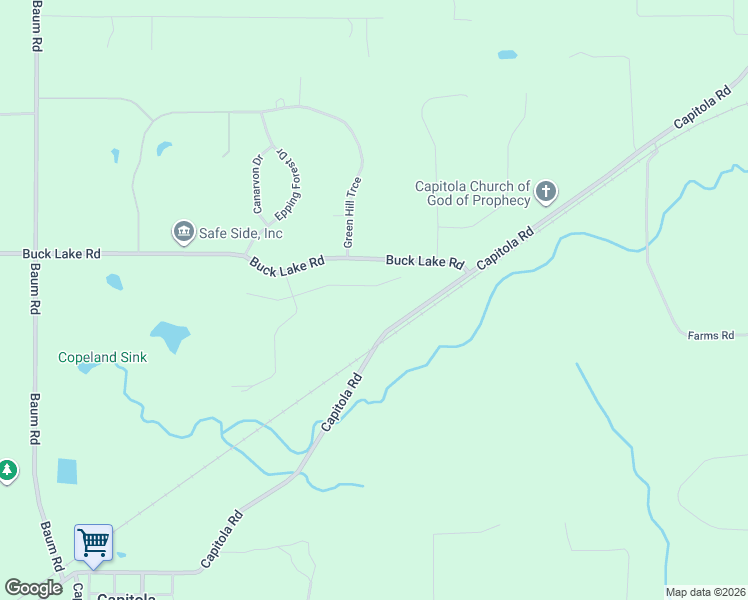 map of restaurants, bars, coffee shops, grocery stores, and more near 11809 Grazing Buck Lane in Tallahassee