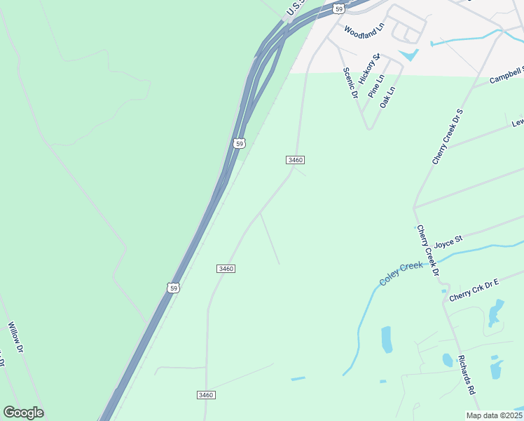map of restaurants, bars, coffee shops, grocery stores, and more near 3460 in Shepherd