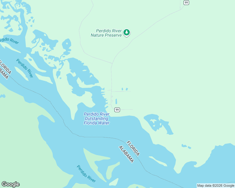 map of restaurants, bars, coffee shops, grocery stores, and more near 5948 Hurst Hammock Road in Pensacola