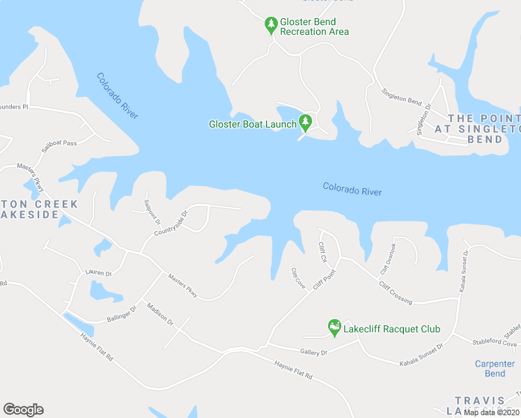 map of restaurants, bars, coffee shops, grocery stores, and more near 26100 Countryside Drive in Spicewood