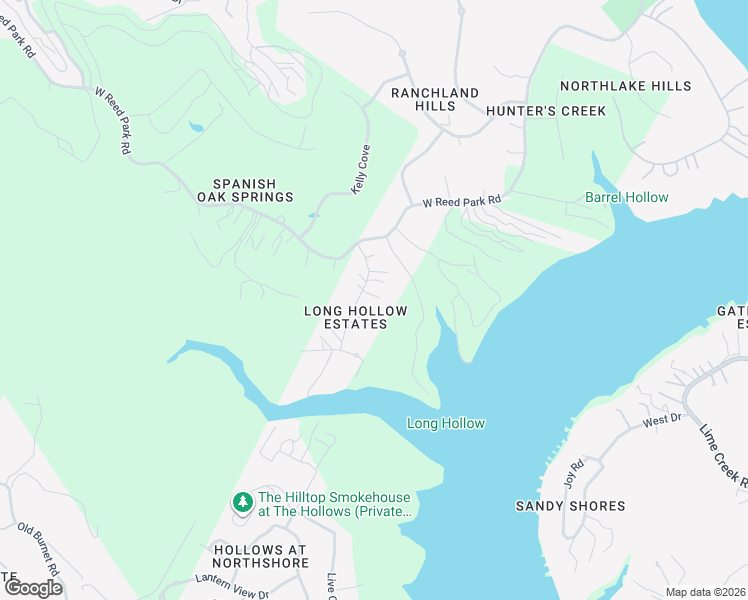 map of restaurants, bars, coffee shops, grocery stores, and more near 8201 Moon Rise Trail in Jonestown