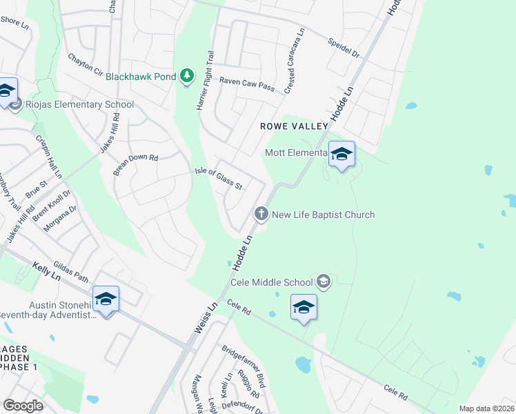 map of restaurants, bars, coffee shops, grocery stores, and more near 19801 Cherubini Trail in Pflugerville