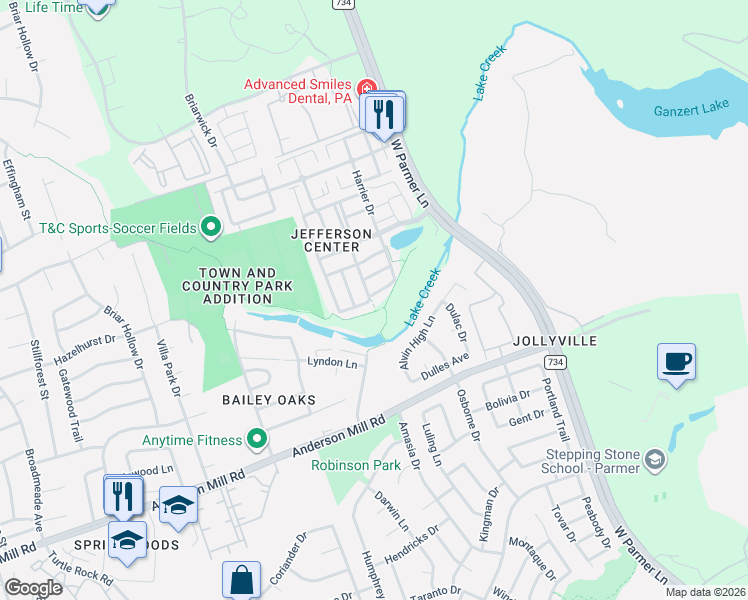 map of restaurants, bars, coffee shops, grocery stores, and more near 13437 Little Gull Drive in Austin