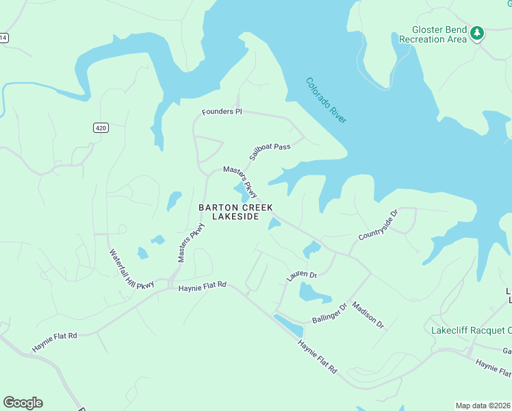 map of restaurants, bars, coffee shops, grocery stores, and more near 26801 Masters Parkway in Spicewood
