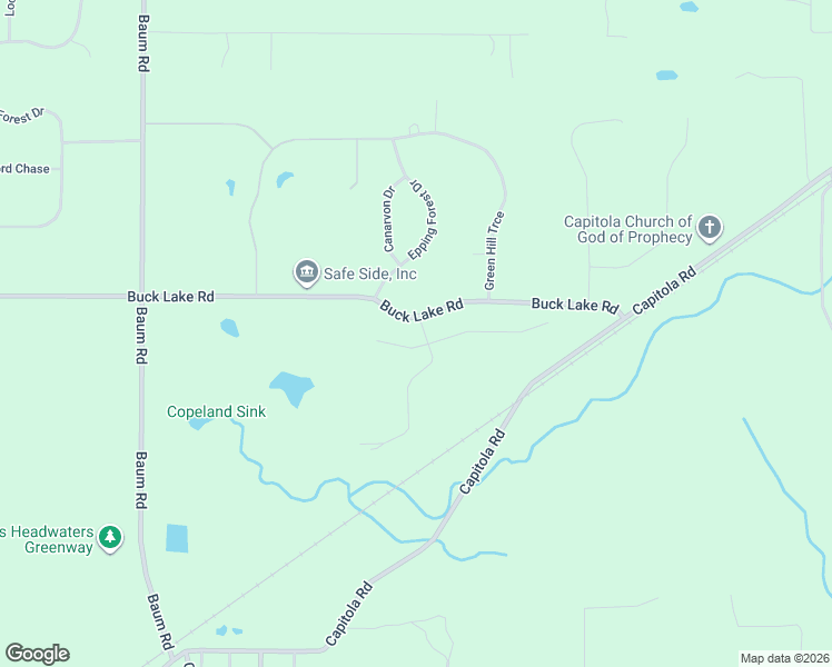 map of restaurants, bars, coffee shops, grocery stores, and more near 1991 Buckfield Drive in Tallahassee