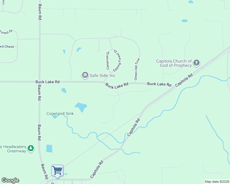 map of restaurants, bars, coffee shops, grocery stores, and more near 1991 Buckfield Drive in Tallahassee