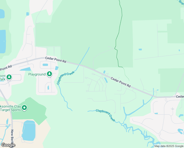 map of restaurants, bars, coffee shops, grocery stores, and more near 4561 Harvest Grain Trail in Jacksonville
