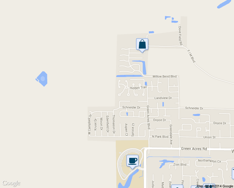 map of restaurants, bars, coffee shops, grocery stores, and more near 2019 Woodfern Path in Fort Walton Beach