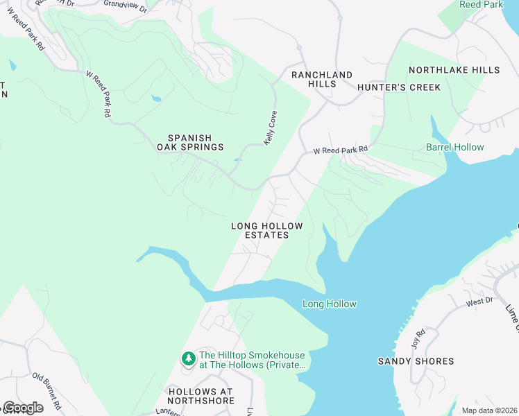 map of restaurants, bars, coffee shops, grocery stores, and more near 8108 Moon Rise Trail in Jonestown