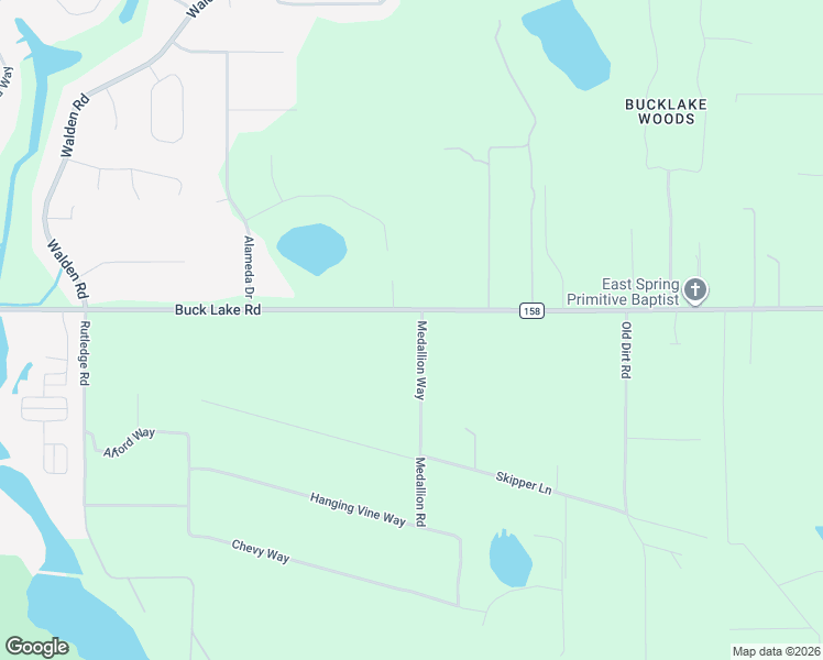 map of restaurants, bars, coffee shops, grocery stores, and more near 7202 Buck Lake Road in Tallahassee