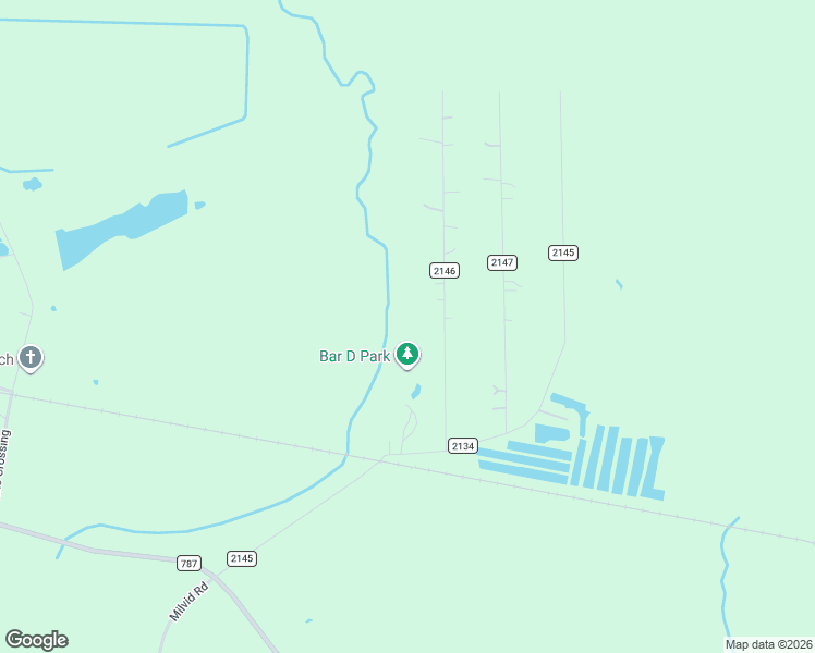 map of restaurants, bars, coffee shops, grocery stores, and more near 361 County Road 2146 in Cleveland