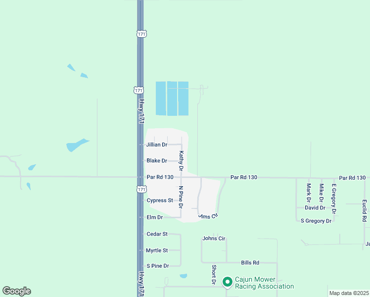 map of restaurants, bars, coffee shops, grocery stores, and more near 184 Kathy Drive in Ragley