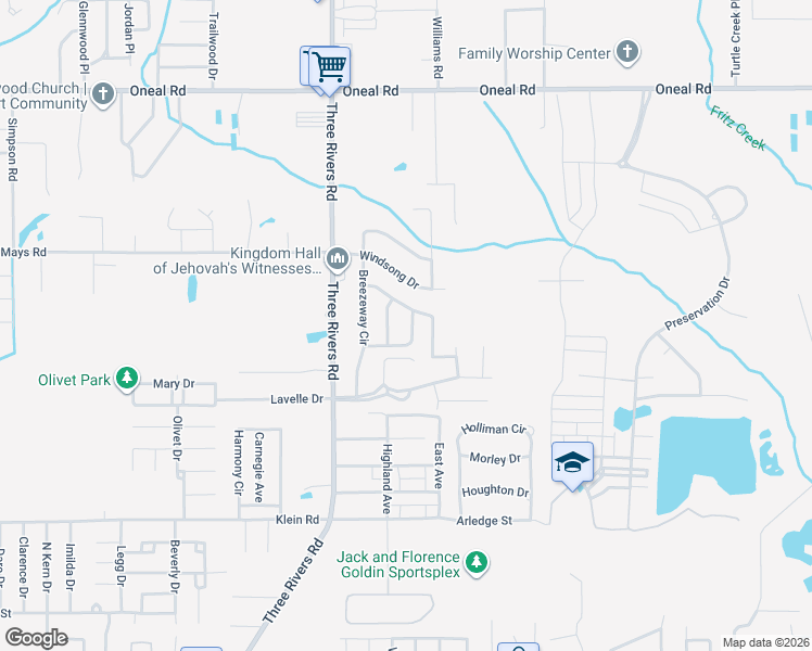 map of restaurants, bars, coffee shops, grocery stores, and more near 13112 Hawthorn Place in Gulfport