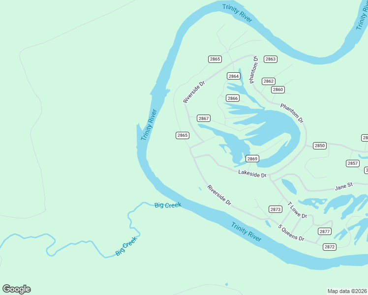 map of restaurants, bars, coffee shops, grocery stores, and more near 644 County Road 2865 in Cleveland