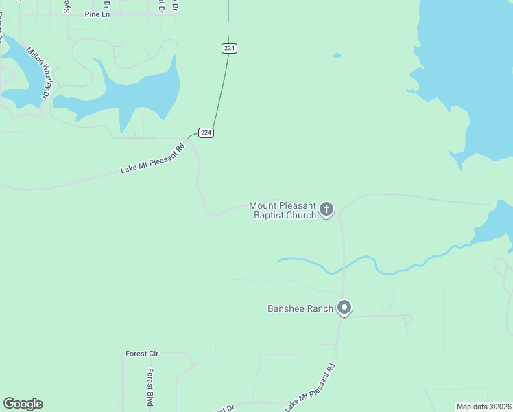 map of restaurants, bars, coffee shops, grocery stores, and more near 19311 Lake Mount Pleasant Road in Montgomery