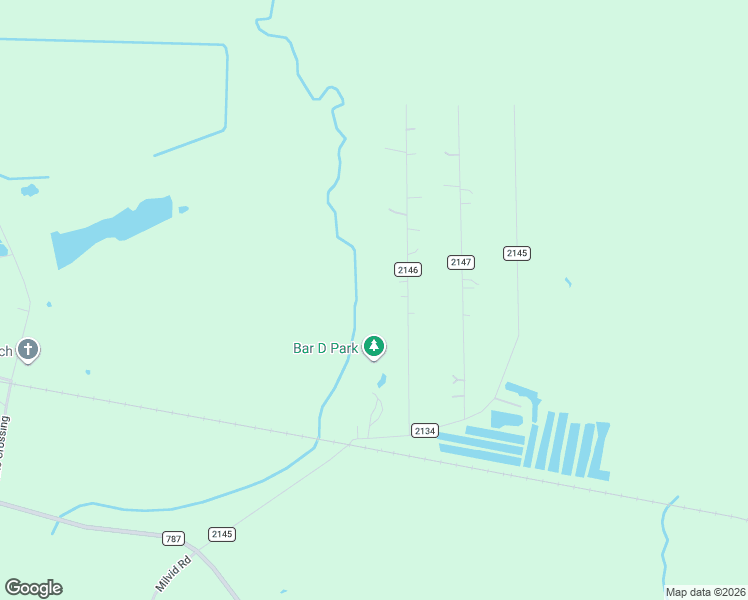map of restaurants, bars, coffee shops, grocery stores, and more near 361 County Road 2146 in Cleveland