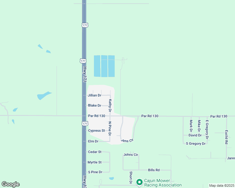 map of restaurants, bars, coffee shops, grocery stores, and more near 184 Kathy Drive in Ragley