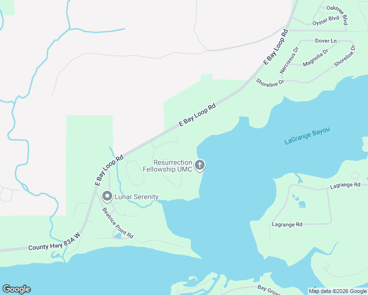 map of restaurants, bars, coffee shops, grocery stores, and more near 150 Eventide Lane in Freeport