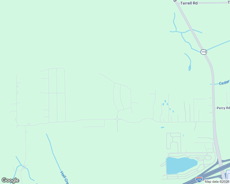 map of restaurants, bars, coffee shops, grocery stores, and more near 3849 Hemlock Street in Jacksonville