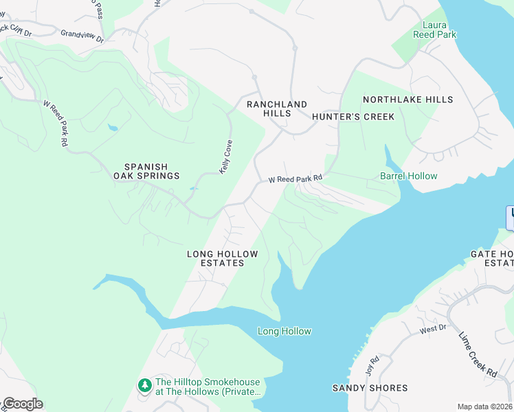 map of restaurants, bars, coffee shops, grocery stores, and more near 17827 West Reed Park Road in Leander