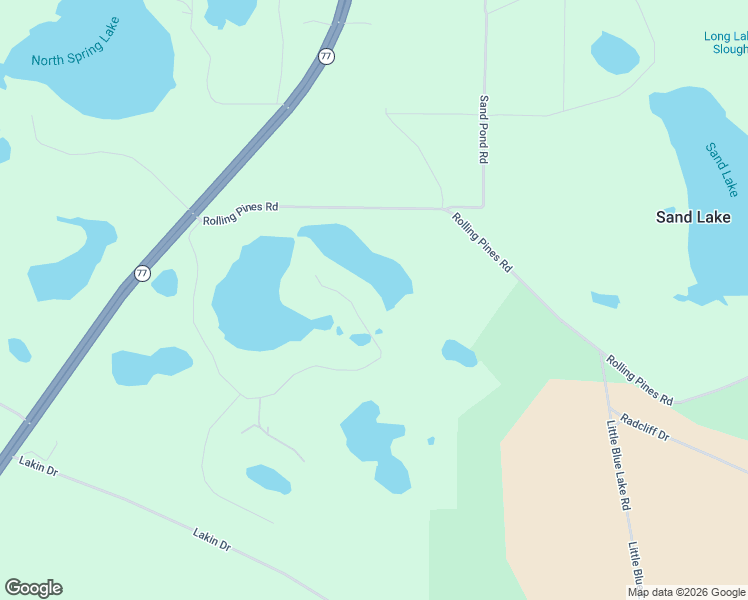 map of restaurants, bars, coffee shops, grocery stores, and more near 5192 Pine Ridge Drive in Chipley