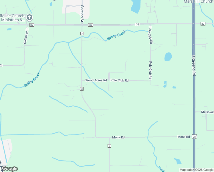 map of restaurants, bars, coffee shops, grocery stores, and more near 7294-7444 Wood Acres Road in Fairhope