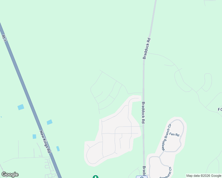 map of restaurants, bars, coffee shops, grocery stores, and more near 12578-13198 Braddock Road in Jacksonville