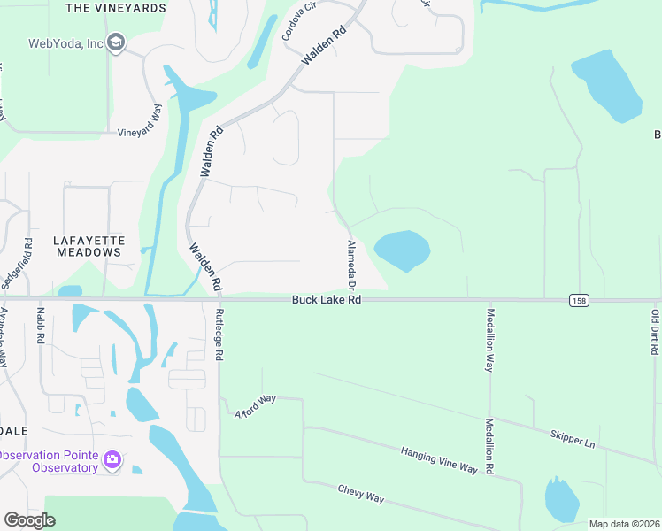 map of restaurants, bars, coffee shops, grocery stores, and more near 1028 Alameda Drive in Tallahassee