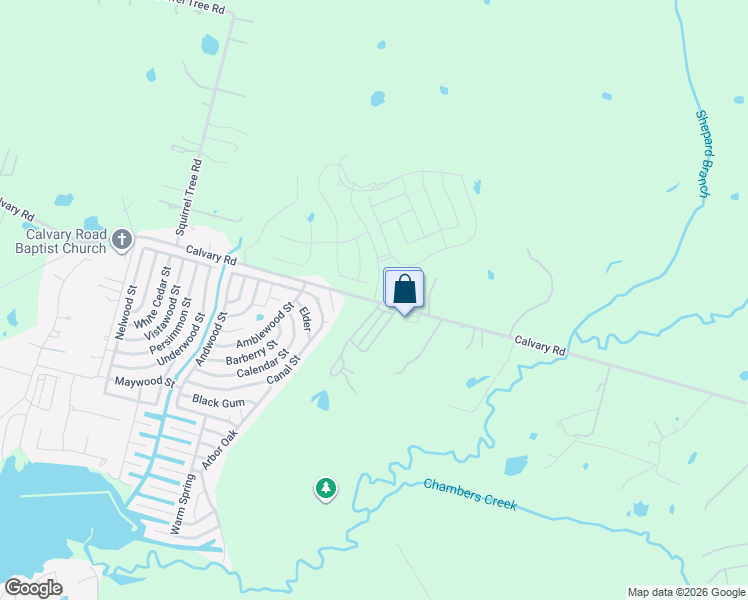 map of restaurants, bars, coffee shops, grocery stores, and more near 11869 Calvary Rd in Willis