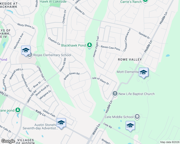 map of restaurants, bars, coffee shops, grocery stores, and more near 19721 Abigail Way in Pflugerville