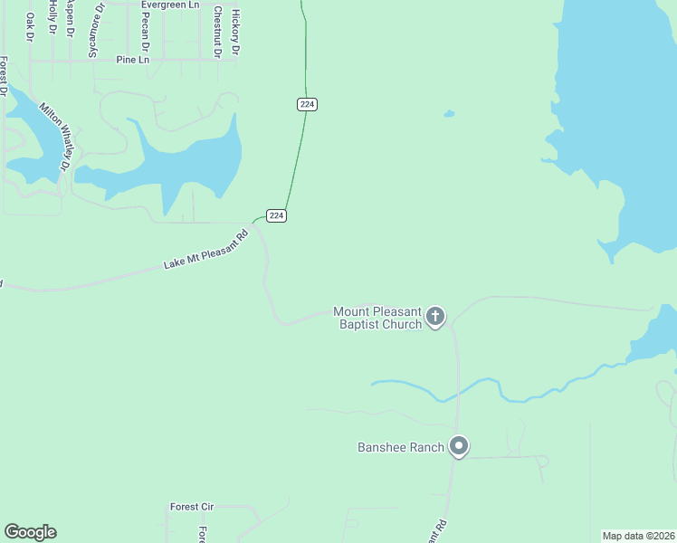 map of restaurants, bars, coffee shops, grocery stores, and more near 19311 Lake Mount Pleasant Road in Montgomery