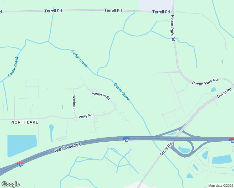 map of restaurants, bars, coffee shops, grocery stores, and more near 12633 Sampson Road in Jacksonville