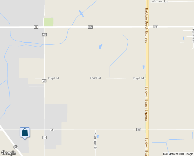 map of restaurants, bars, coffee shops, grocery stores, and more near Engel Road in Summerdale