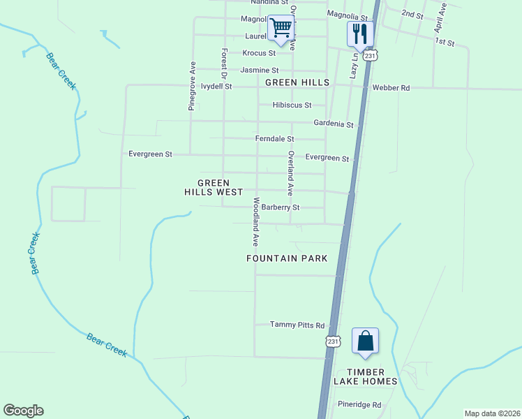 map of restaurants, bars, coffee shops, grocery stores, and more near 12001-12027 Azalea Street in Fountain