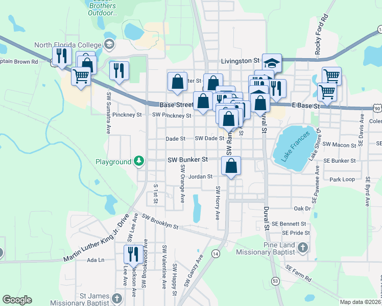 map of restaurants, bars, coffee shops, grocery stores, and more near 494 Macon Street in Madison