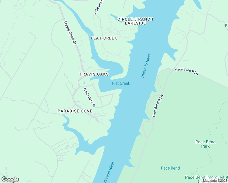 map of restaurants, bars, coffee shops, grocery stores, and more near 23408 Park Drive in Marble Falls