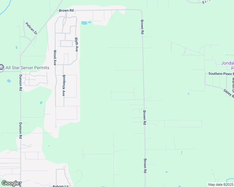 map of restaurants, bars, coffee shops, grocery stores, and more near 20414 Egret Road in Ponchatoula