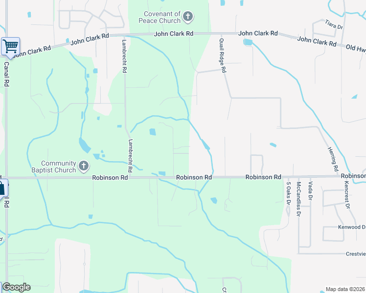 map of restaurants, bars, coffee shops, grocery stores, and more near 17036 Ridgewood Cove in Gulfport